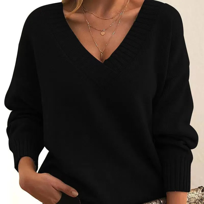 Omio Pullover For Women Classic Sweater Soft Knit Comfort And Elegant Design For Everyday Wear