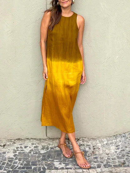 Victoria - Tie-Dye Midi Dress