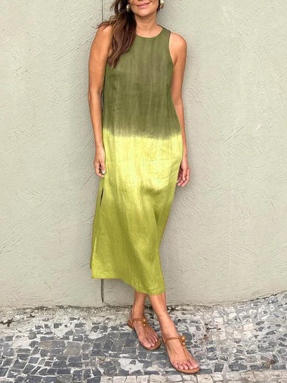 Victoria - Tie-Dye Midi Dress