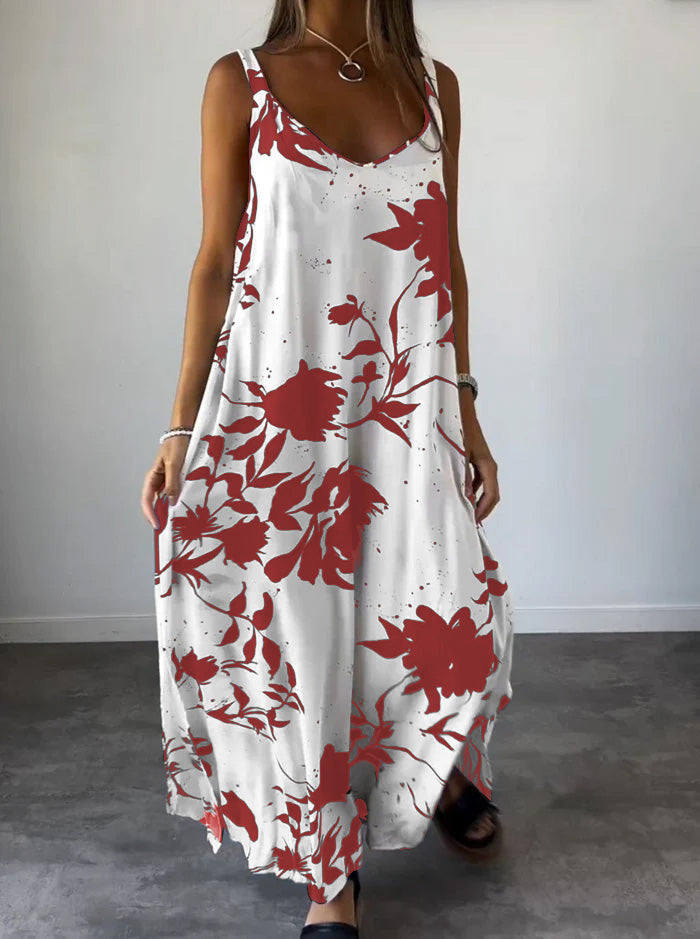 Eva | Elegant women's dress with print