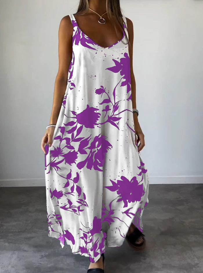 Eva | Elegant women's dress with print
