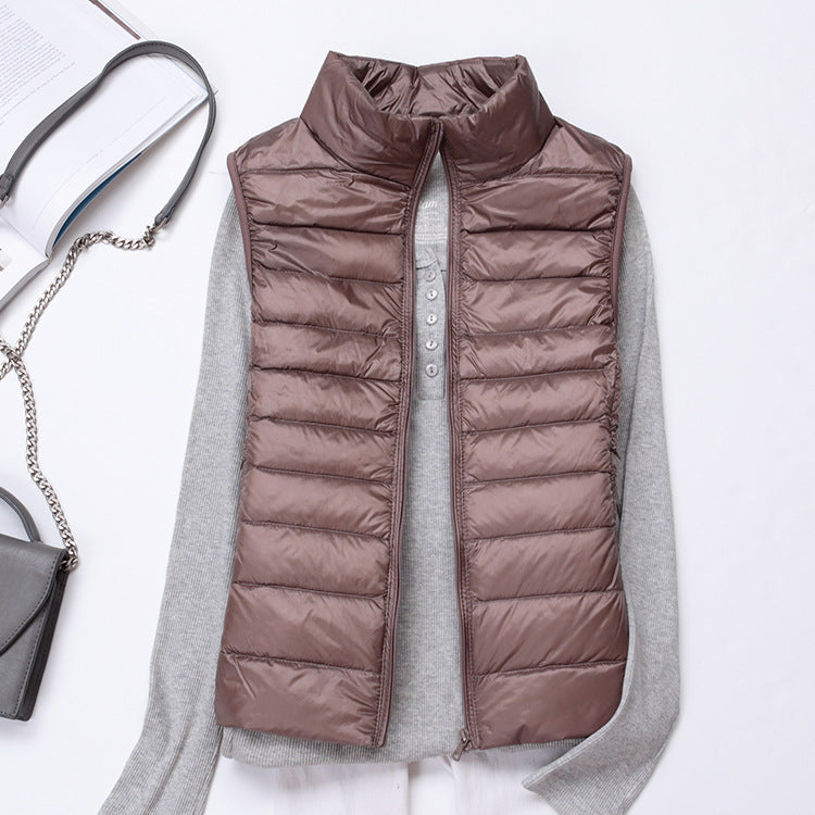 Mariska Womens Lightweight Down Vest Body Warmer For All Season Comfort And Style