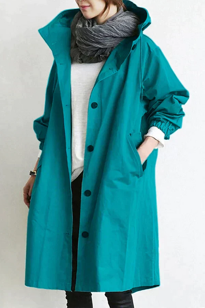 Women's Oversized Raincoat | Long