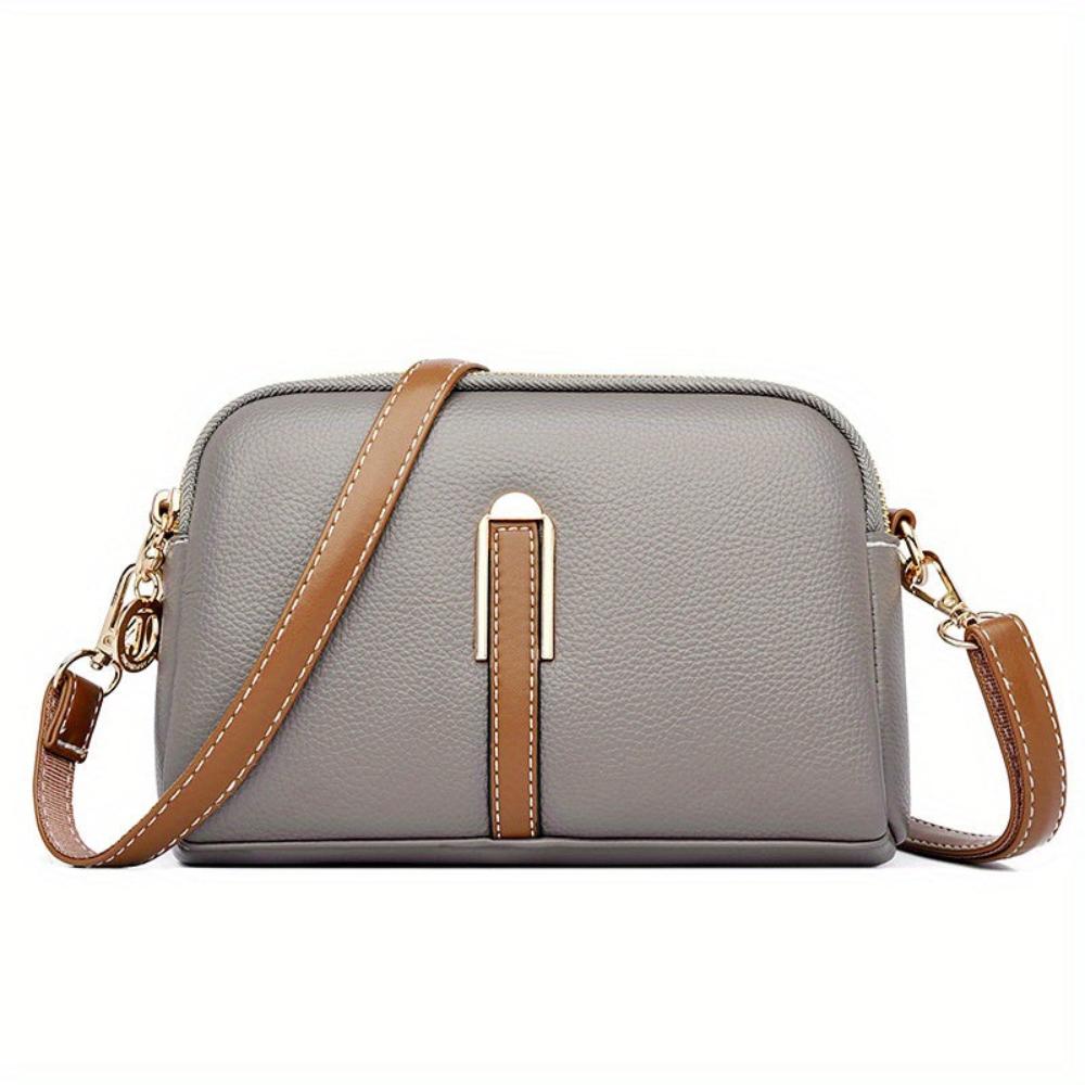 TrendAura Elaine Crossbody Bag For Women With Vegan Leather Compact Design And Adjustable Strap