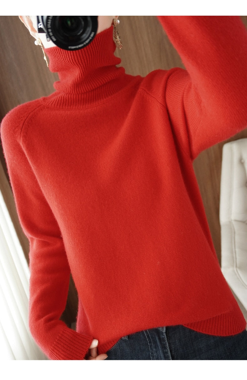 SoftWarm | Cashmere knit sweater