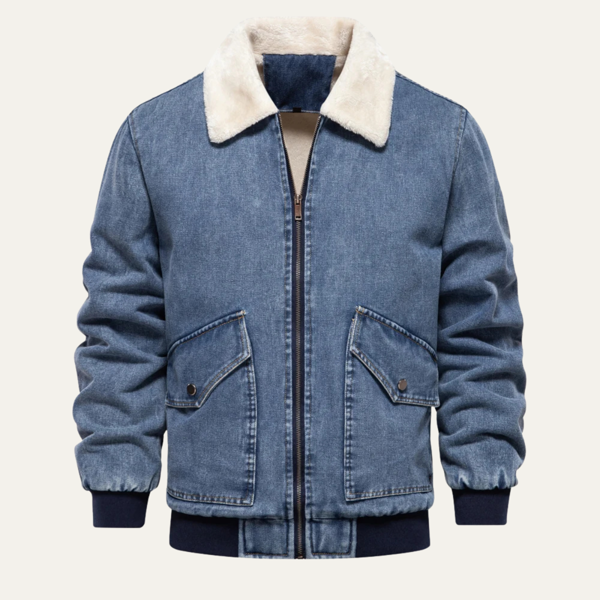 Men's Casual Jacket With Structured Collar And Relaxed Fit For Everyday Style Great For Work Or Weekend Wear