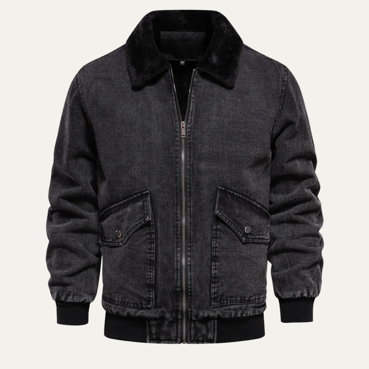 Men's Casual Jacket With Structured Collar And Relaxed Fit For Everyday Style Great For Work Or Weekend Wear