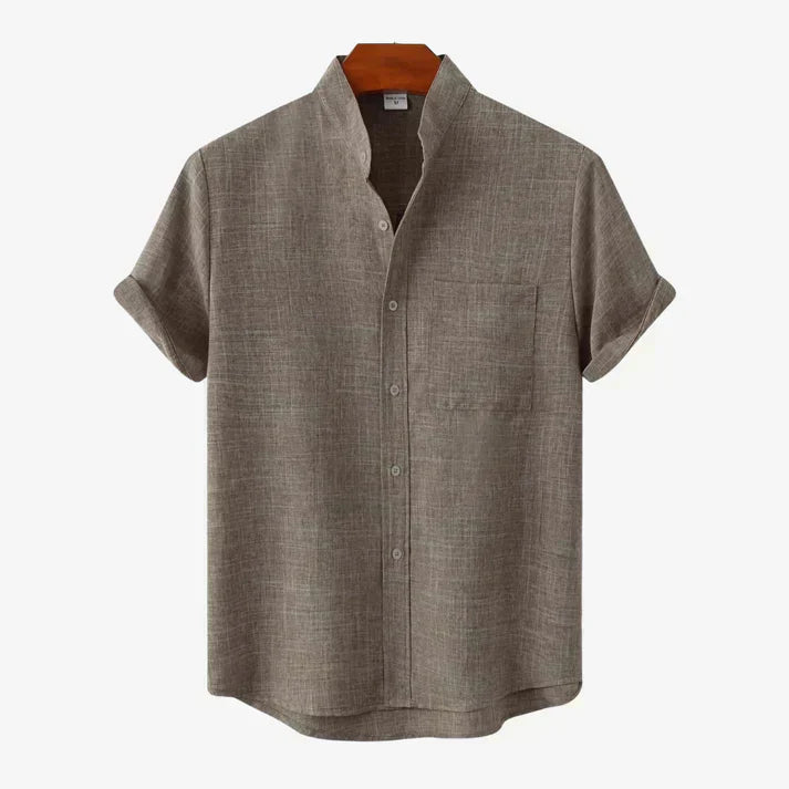 Max Linen Shirt For Men Casual Wear With Superior Comfort Breathable Fabric And Timeless Style
