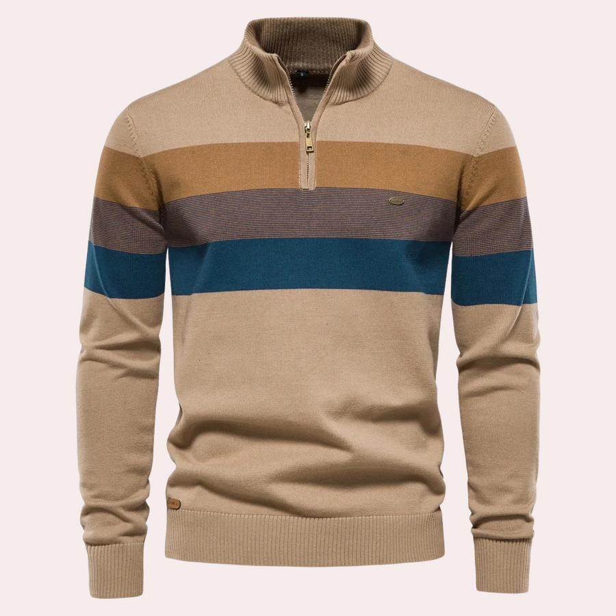 Pedro Striped Sweater For Men Premium Modern Comfort And Everyday Elegant Style Appeal