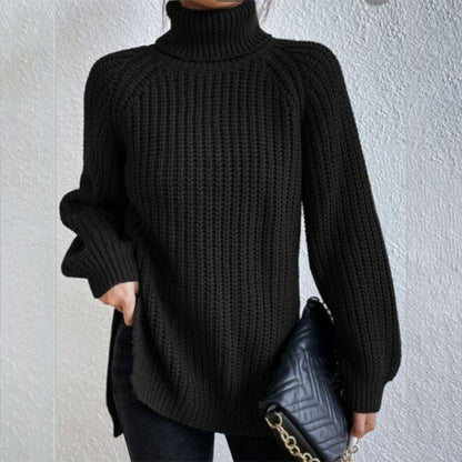 Wool Turtleneck Sweater For Cold Weather Warmth And Comfort A Thick Soft Knit That Breathes Easy