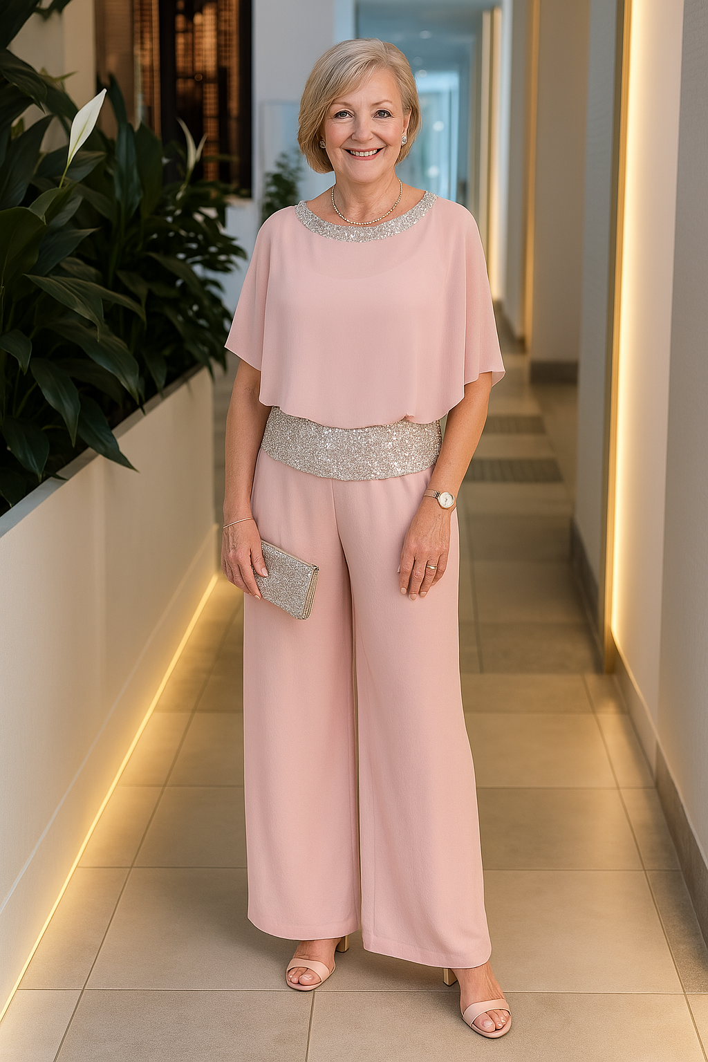 Josette Chic Set Flowing Pants And Elegant Blouse For Modern Women Versatile Formal And Casual Wear