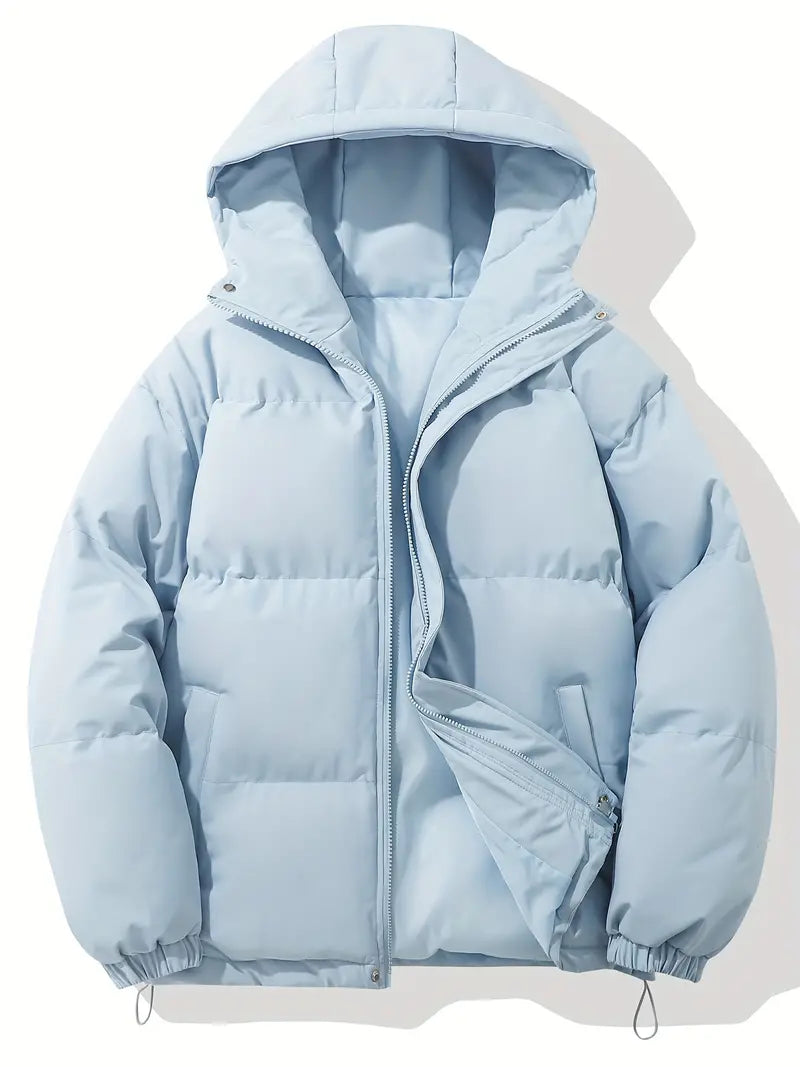 Luuk Men Hooded Down Jacket Warm Insulation Lightweight Comfort Timeless Winter Coat