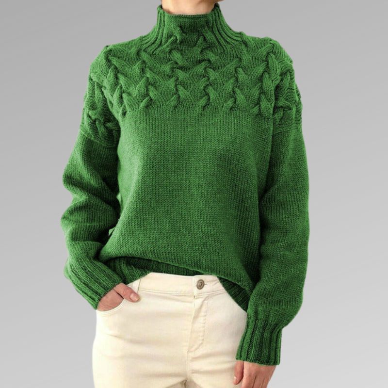 Box - Turtleneck sweater - elegance and warmth