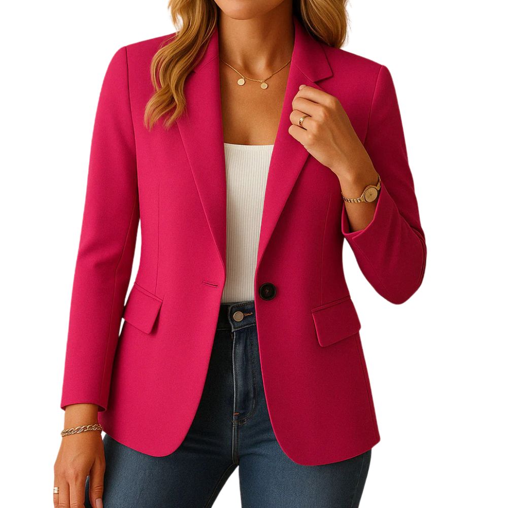 Women's Blazers For Work And Everyday Wear Versatile Tailored Office Blazer For Meetings And Casual Outings