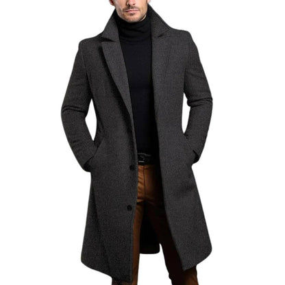 Mens Look Overcoat Winter Style For Men Effortlessly Sharp With Structured Lines And Modern Details