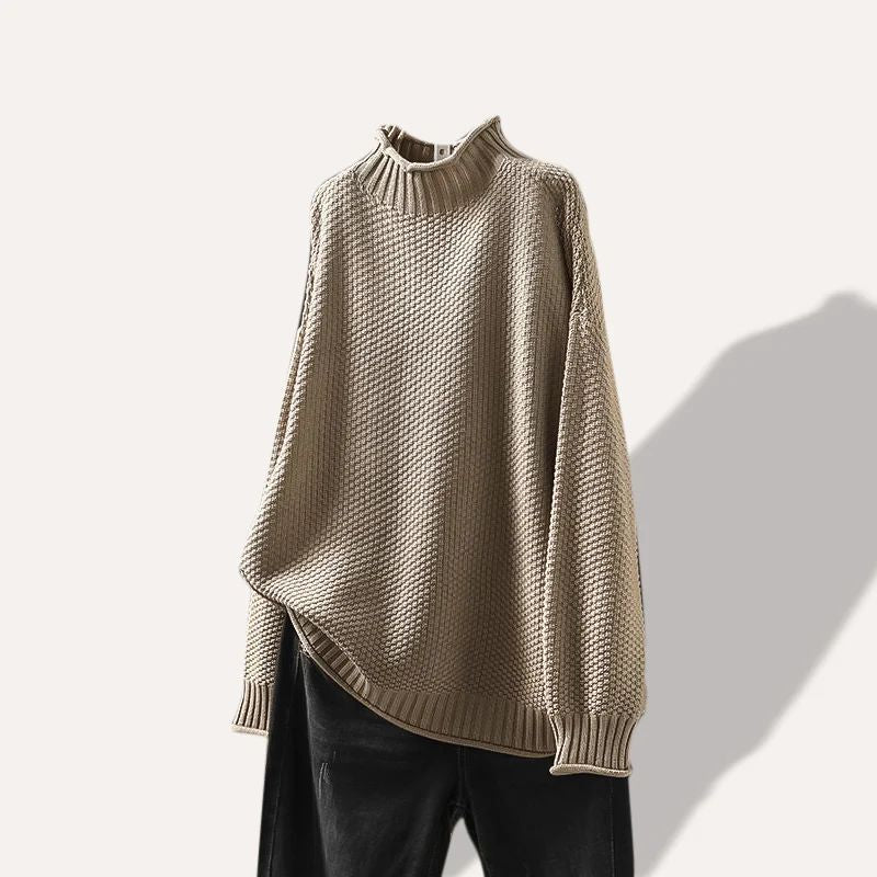 Cloévie Soft Knit Sweater for Women, Ultra Cozy Comfort, High Quality Knit, Seamless Work to Weekend Style