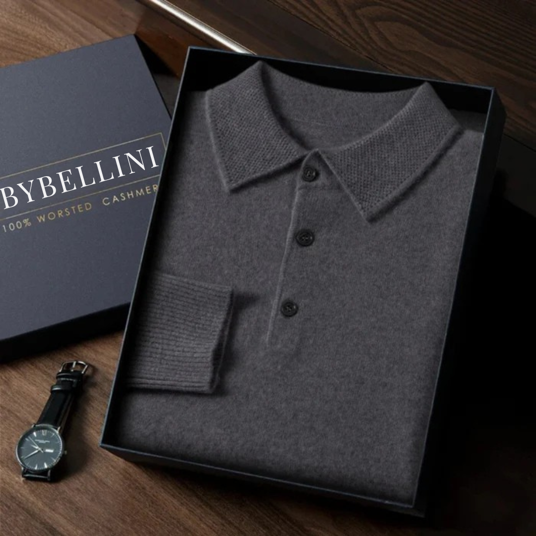 Polo Shirt For Men Breathable Natural Fabric With Ribbed Collar And Cuffs Versatile Smart Casual To Weekend Wear