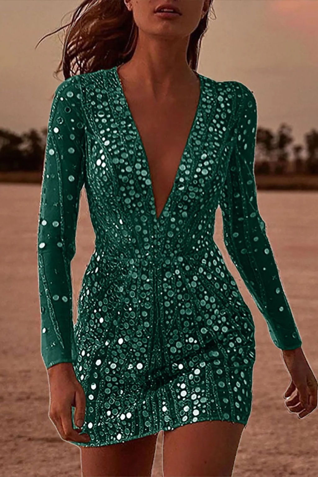 Sparkling Cocktail Dress For Women | Semi-formal