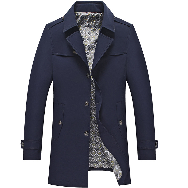 Maxi Winter Trench Coat For Men With Timeless Style And Premium Craftsmanship For Office And Travel