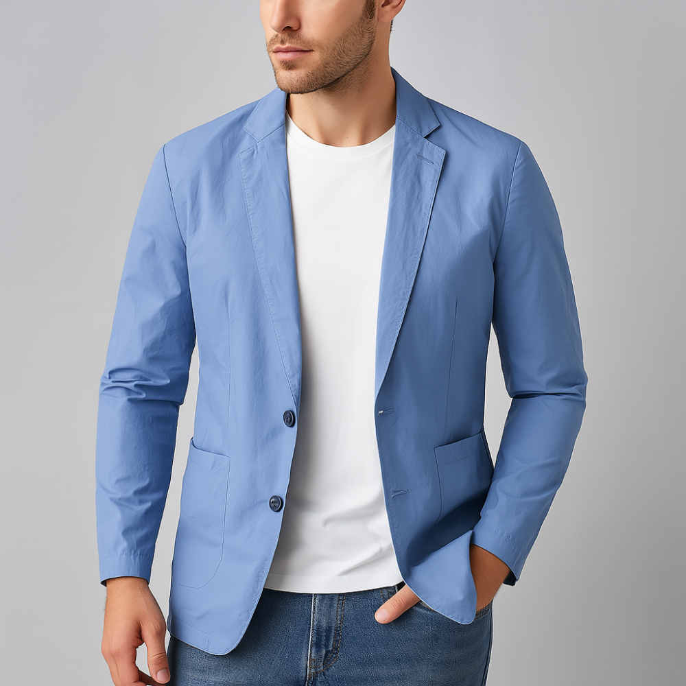 Men's Slim Fit Blazer Tailored Modern Style For Versatile Business To Evening Wear