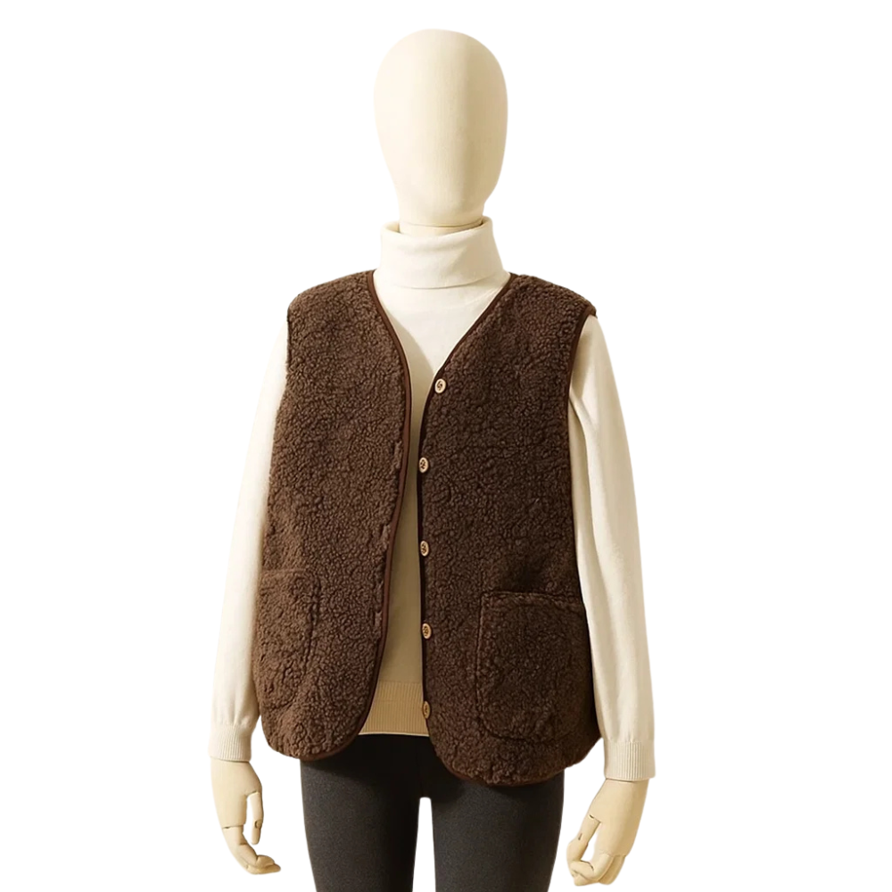 Women’s Relaxed Fit Vest | Versatile Casual Layering