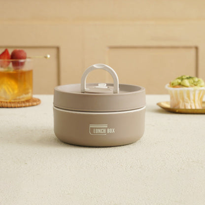 Insulated Stainless Steel Lunch Box Keeps Meals Hot For Hours Leak Proof Design For Students And Professionals