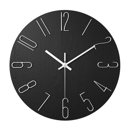 Noble Modern Wall Clock For Living Room Precision Timekeeping Minimalist Elegant Home Accent For Design Lovers