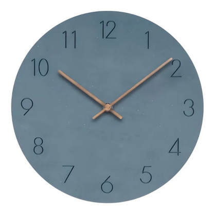 Nork Minimalist Wooden Wall Clock With Silent Precision For Modern Homes A Timeless Statement Piece