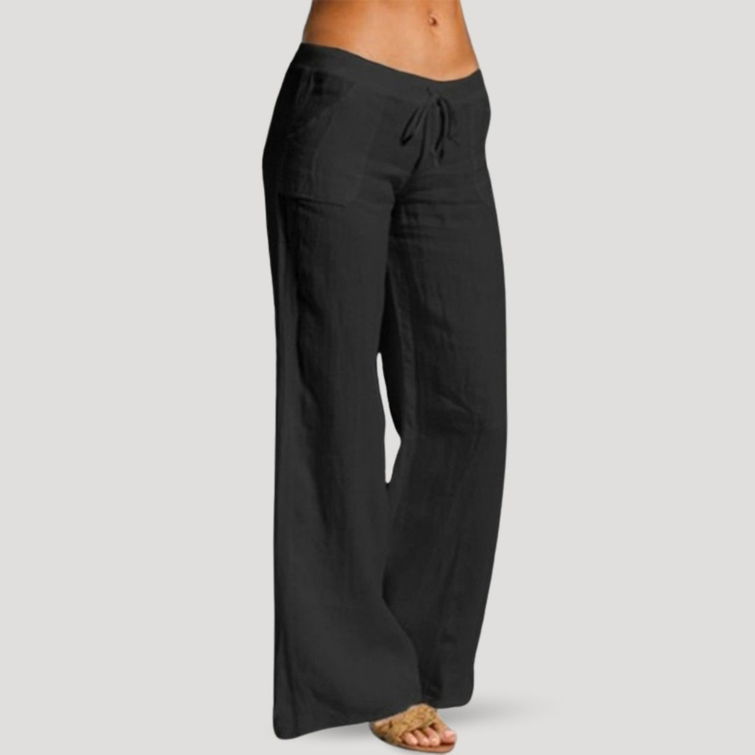 Womens Wide Leg Trousers | Relaxed Fit