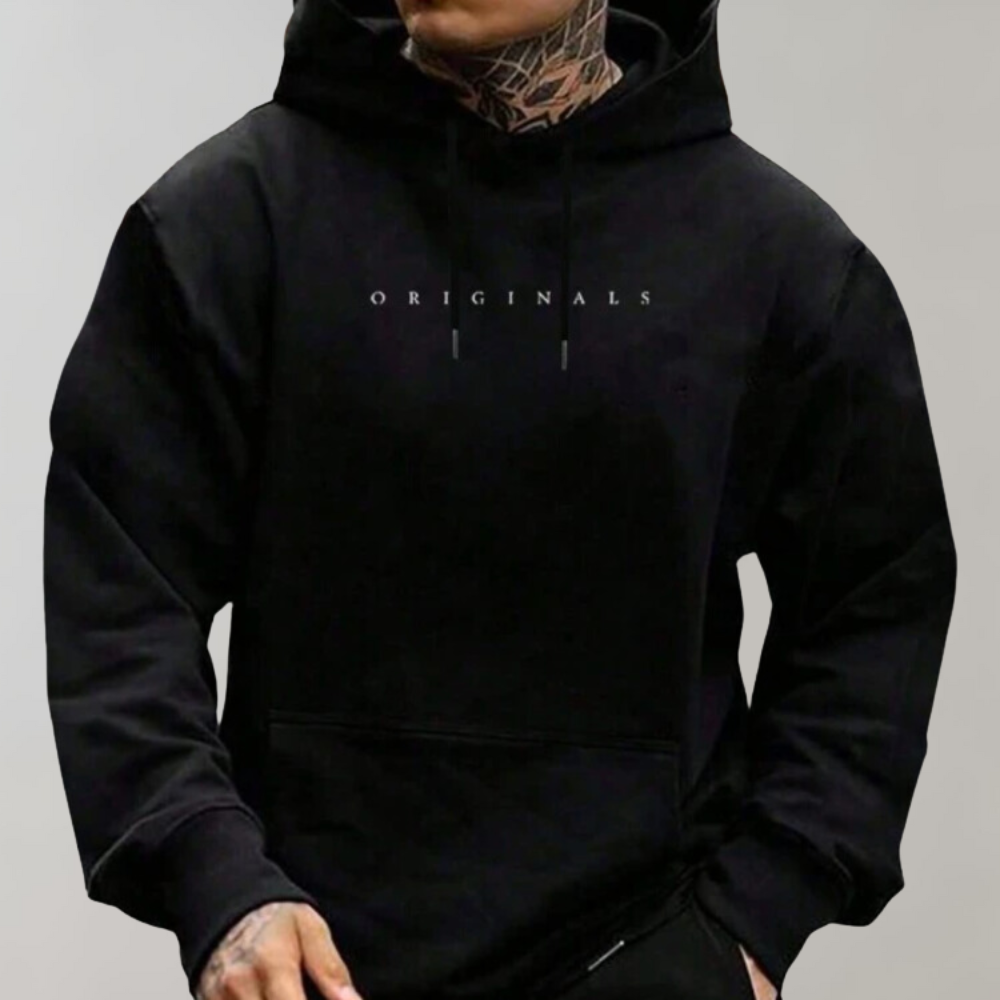 Minimalist Oversized Hoodie For Men Elevates Modern Streetwear Style With Casual Comfort