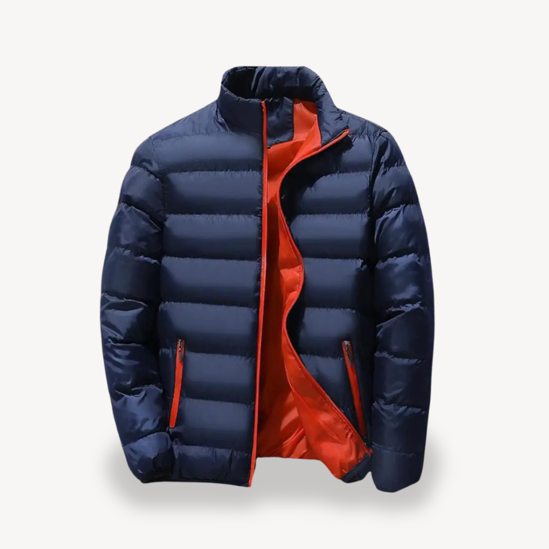 Mens Insulated Puffer Jacket Warmth And Style For Cold Weather Outdoor Enthusiasts