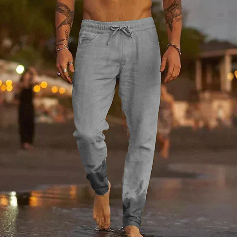 Casual Summer Pants For Men | Straight Cut