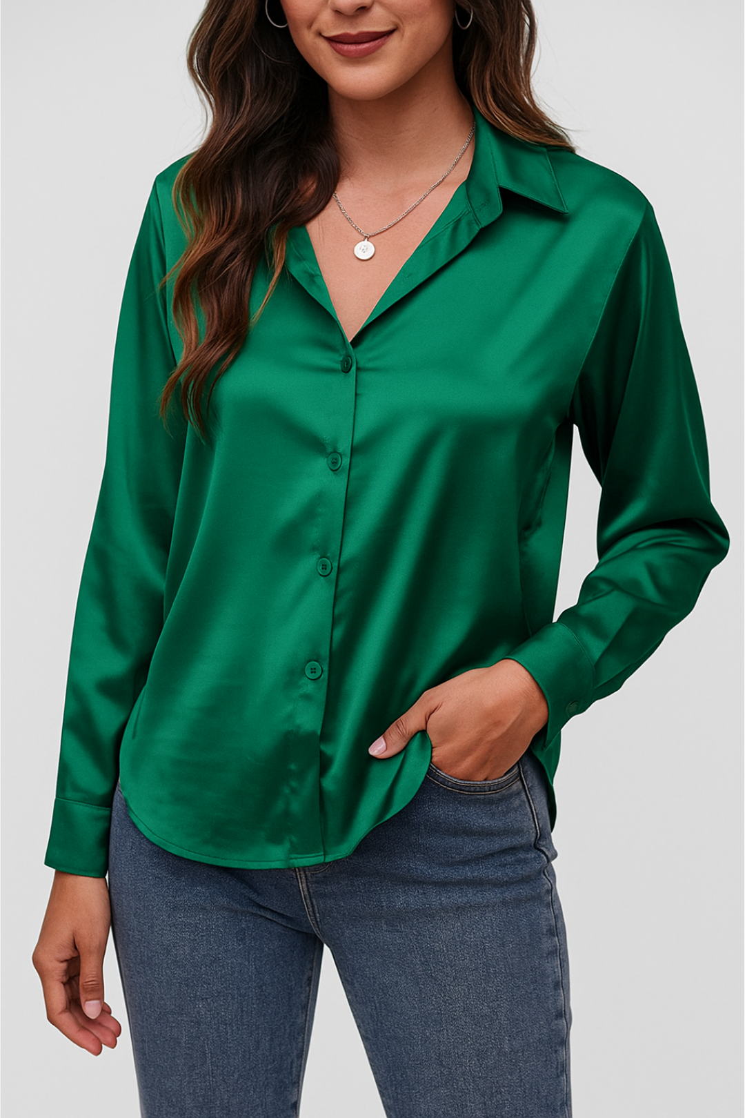 Women’s Button-Up Shirt | Long Sleeve