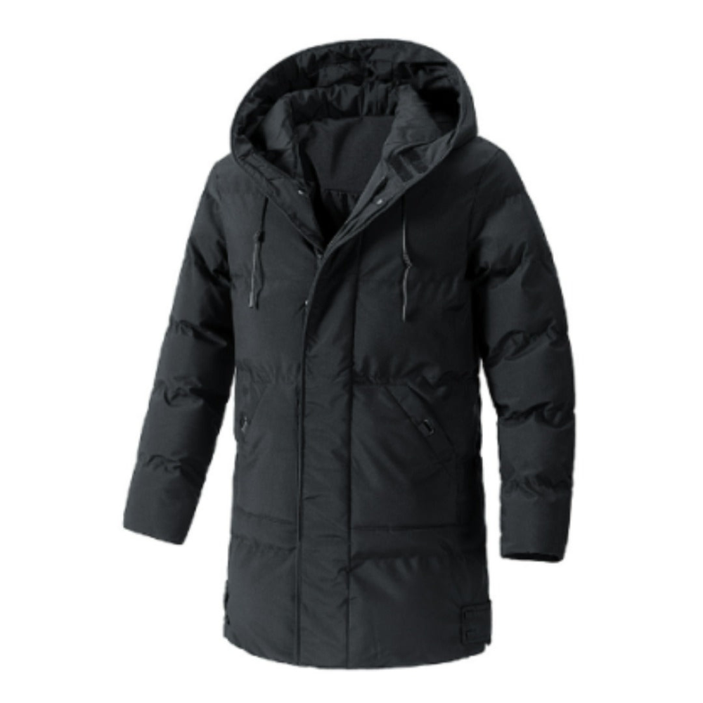 Mens Full Zip Puffer Jacket With Thermal Warmth For Men Sleek Insulated Layering Essential