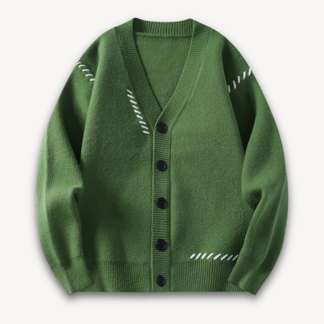 Men's Stylish Casual Button Up Sweater for Men Versatile Professional and Everyday Wear