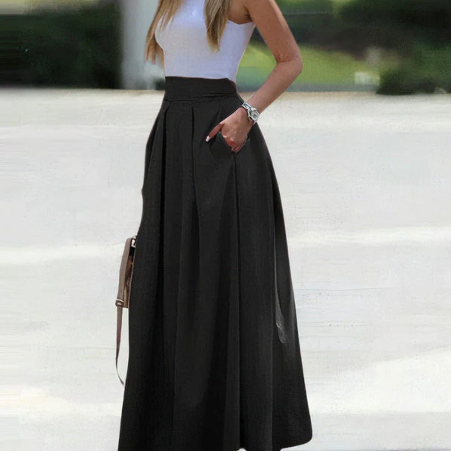Elsa | Elegant Pleated Skirt for Women