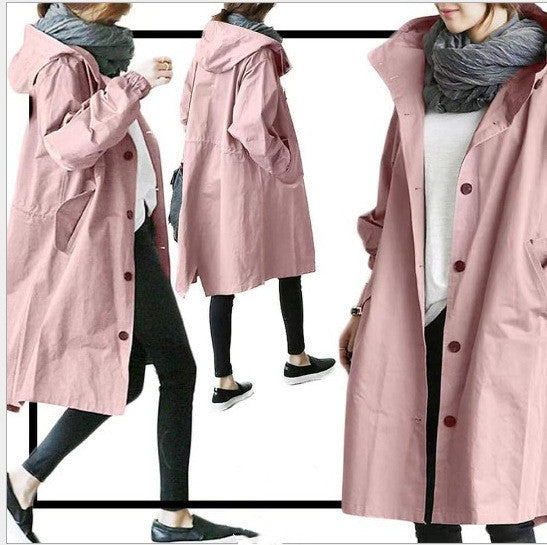 Kelly Womens Windbreaker Casual Midlength With Long Sleeves