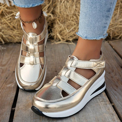 Charlot | Women’s Platform Walking Sandals – Supportive & Lightweight