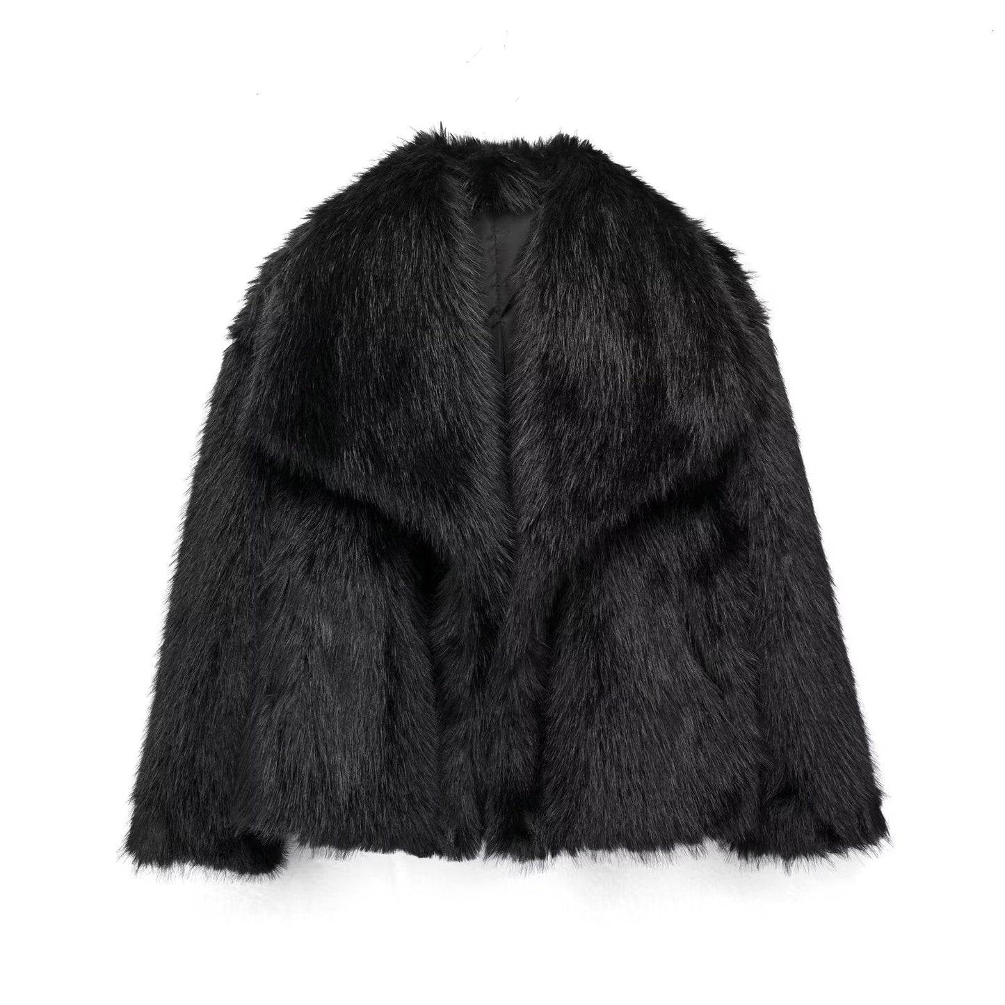 Thick Winter Coat For Casual Elegance Soft Spandex Blend Modern Cut Everyday Wear For Women