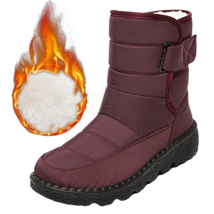 Frostra™ |  Waterproof Winter Platform Boots for Women