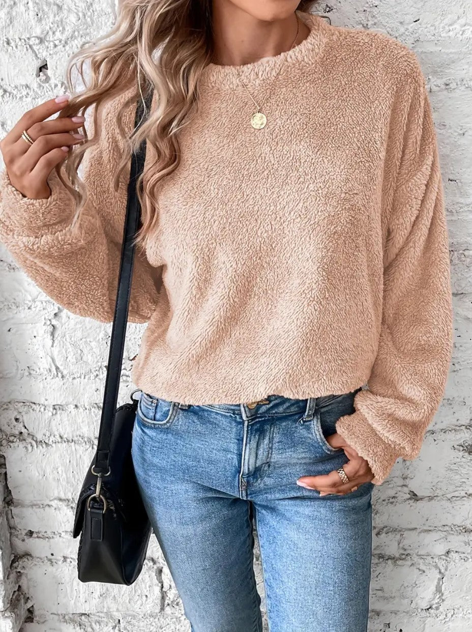 Teddy sweatshirt for women