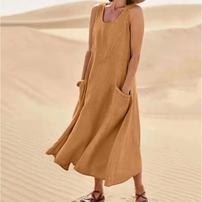 Zoë | Stylish Linen Dress for Women