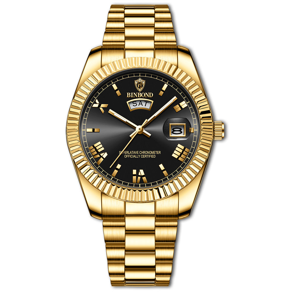 Mens Luxury Quartz Watch Elegant Analog Dress For Business Professionals Timeless Versatile