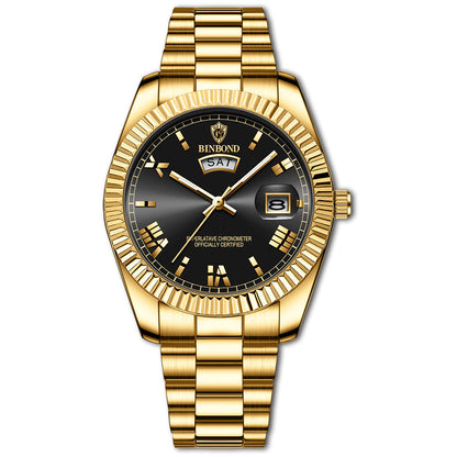Mens Luxury Quartz Watch Elegant Analog Dress For Business Professionals Timeless Versatile