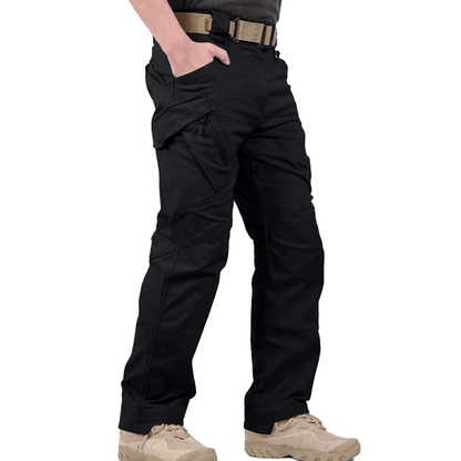 Men's Cargo Pants Durable Cotton With Multiple Pockets Relaxed Fit For Outdoor Use