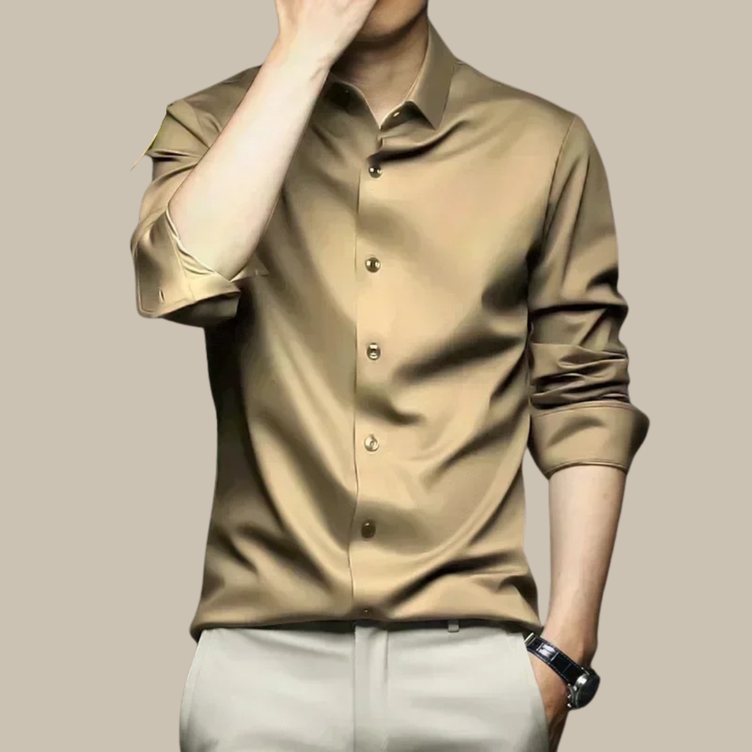Presley Elegant Shirt For Modern Men Lightweight Breathable Comfort Refined Fit For All Occasions