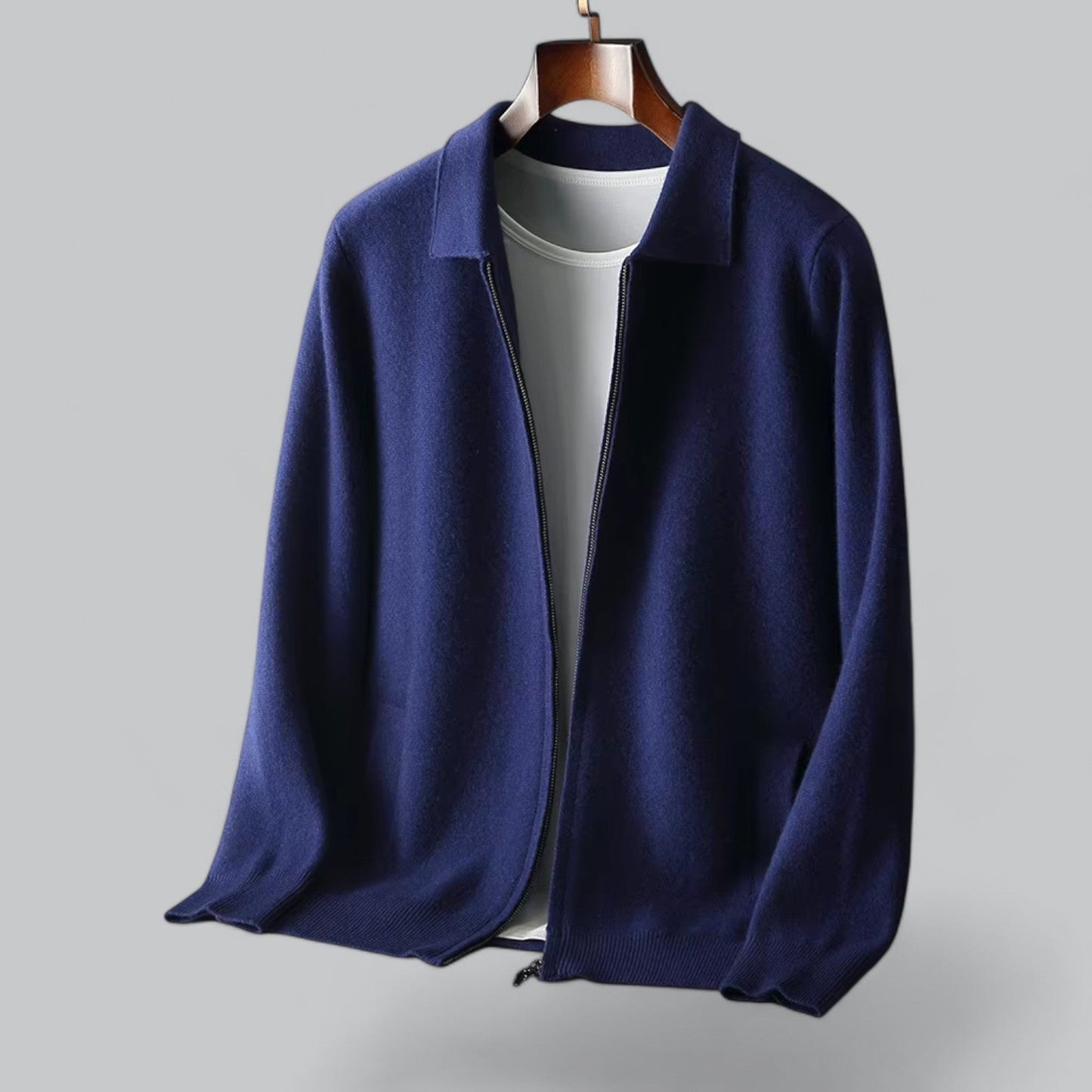 Mens Zipper Jacket Premium Comfort And Luxury For Modern Men With Timeless Style