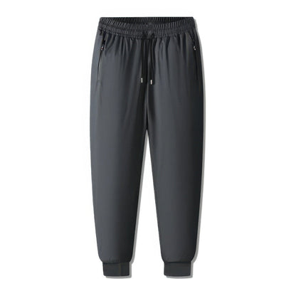 Eloura-Moda | Windproof, warm, fleece-lined men's sweatpants