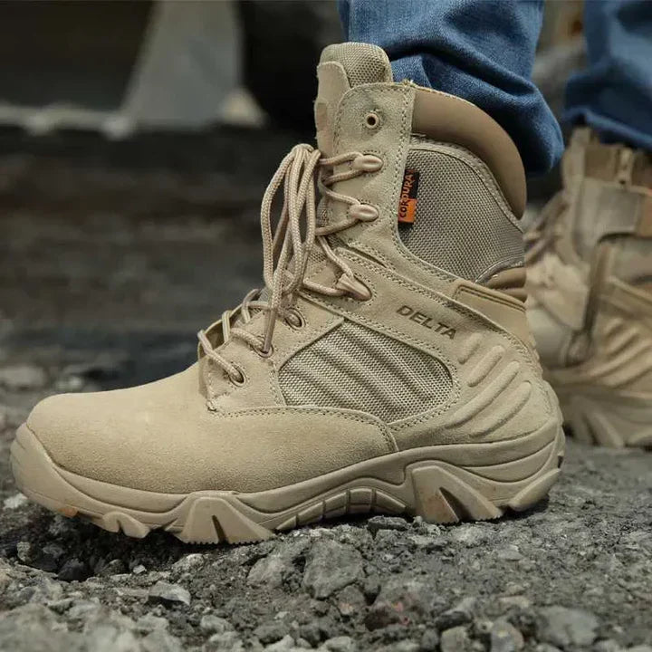 Winter Tactical Boots For Outdoor Enthusiasts And Military Personnel Durable High Ankle Protection Comfortable All Day