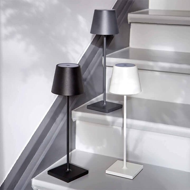 Alexa LED Table Lamp For Smart Home Enthusiasts Ambient Waterproof Minimalist Lighting